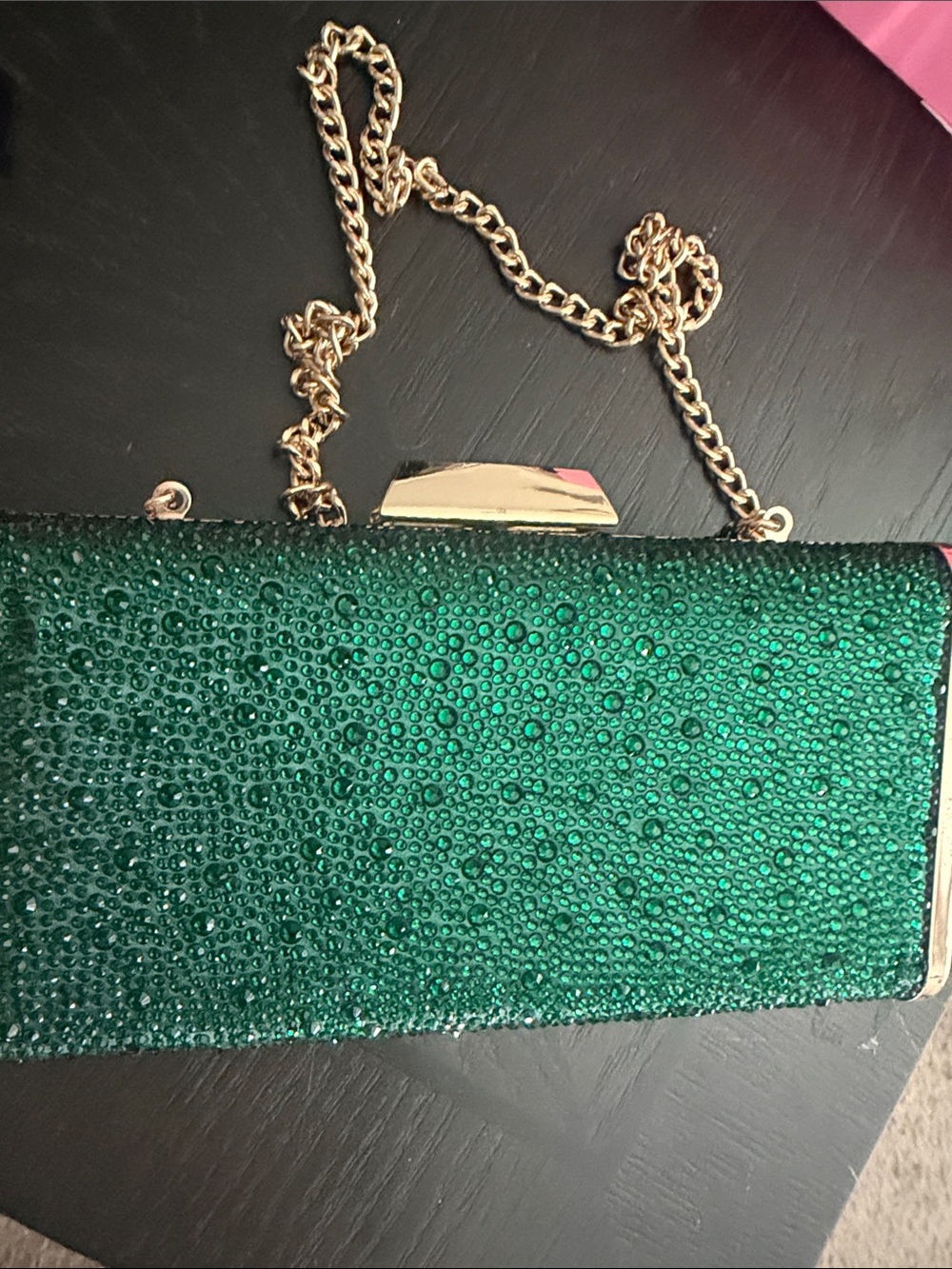 Dune London Bettey Ombre Clutch Bag - Green